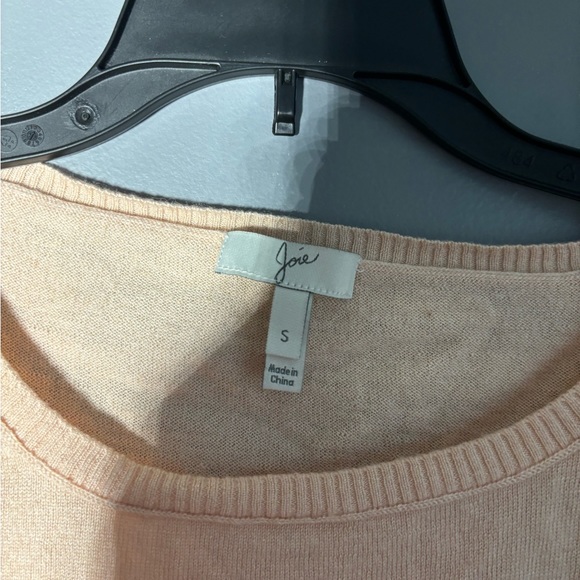 Joie Cream Lace Trim Wool Cashmere Blend Hilano Sweater Size Small - Picture 4 of 5